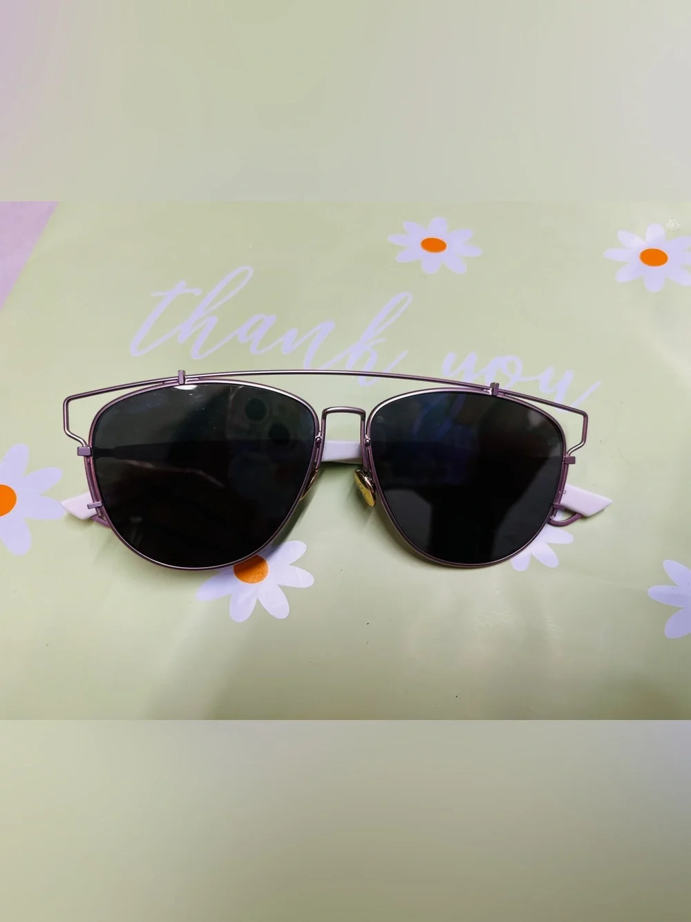 Christian Dior DiorSociety3 Women’s Pilot Sunglasses Rose Gold 57-14-145 Italy